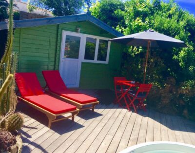 Studio « Santiago » avec terrasse et accès à la piscine