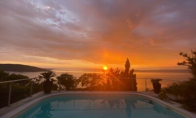 Le Rouquier : Mini Villa Julio  climatisée,  2 terrasses vue mer , piscine chauffée et SPA