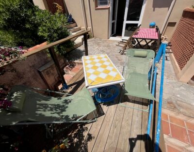 Un studio#1 pour 2 personnes, avec terrasse privative