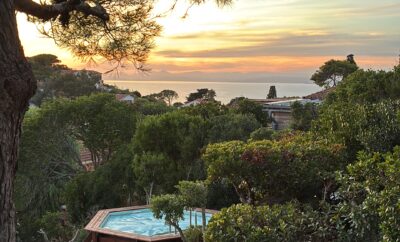 Magnifique villa bioclimatique en bois de 4 chambres, havre de paix très confortable avec vue à 270°
